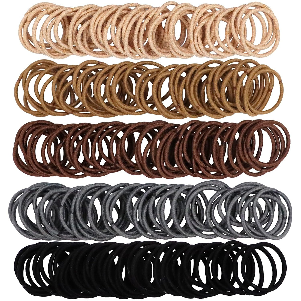 200PCS Small Hair Ties,No Crease,No Damage Baby Hair Ties