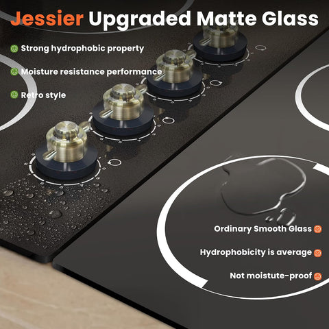 Electric Cooktop 24 Inch 6000W 220V Built-in
