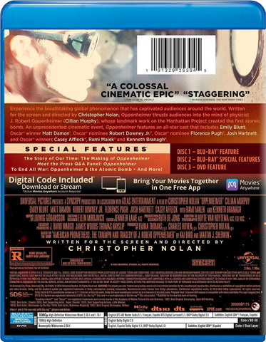 Oppenheimer - Blu-ray + DVD + Digital