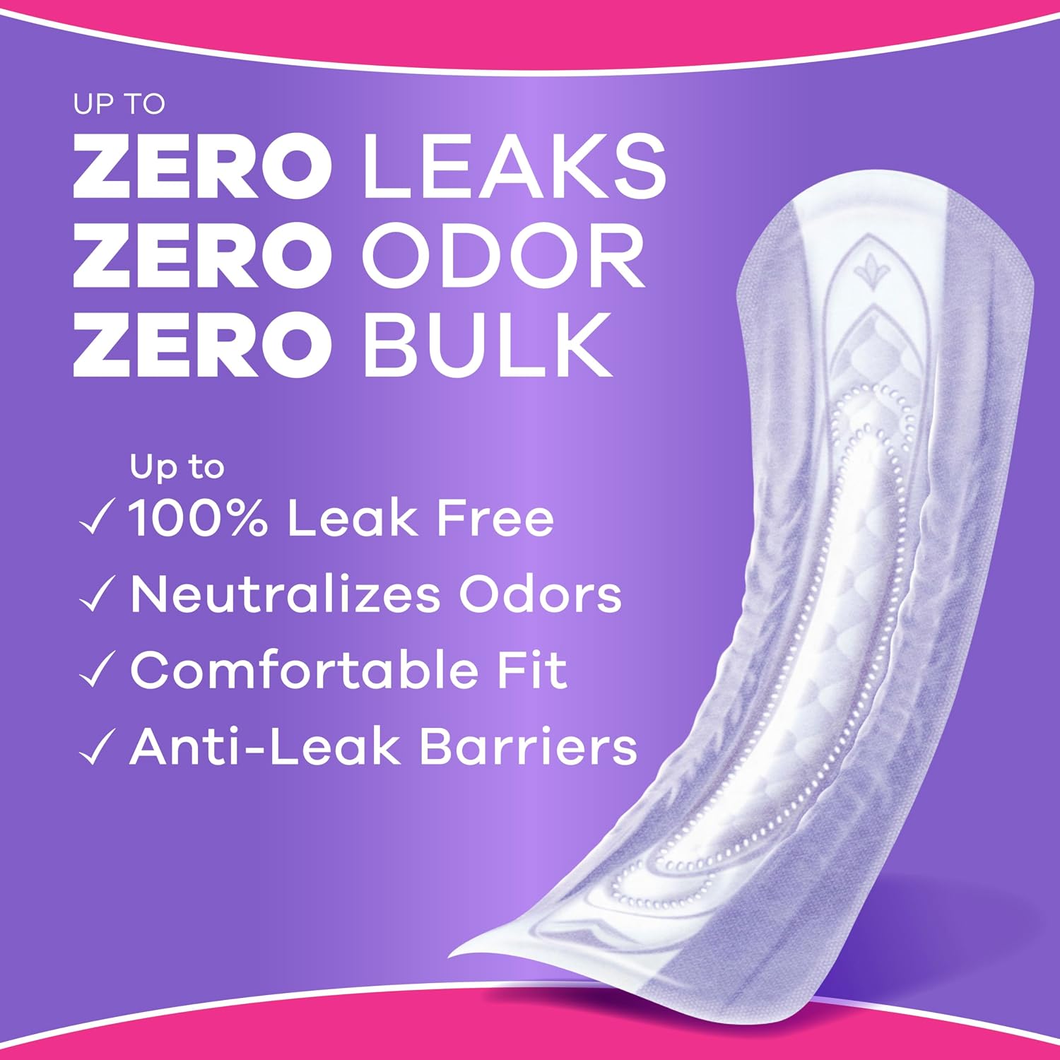 Always Discreet Adult Incontinence Pads for Women, Drier, 5 Drop Long Length, Heavy Absorbency, Pads for Bladder Control Management, Bladder Leaks, & Postpartum Pads, 156ct
