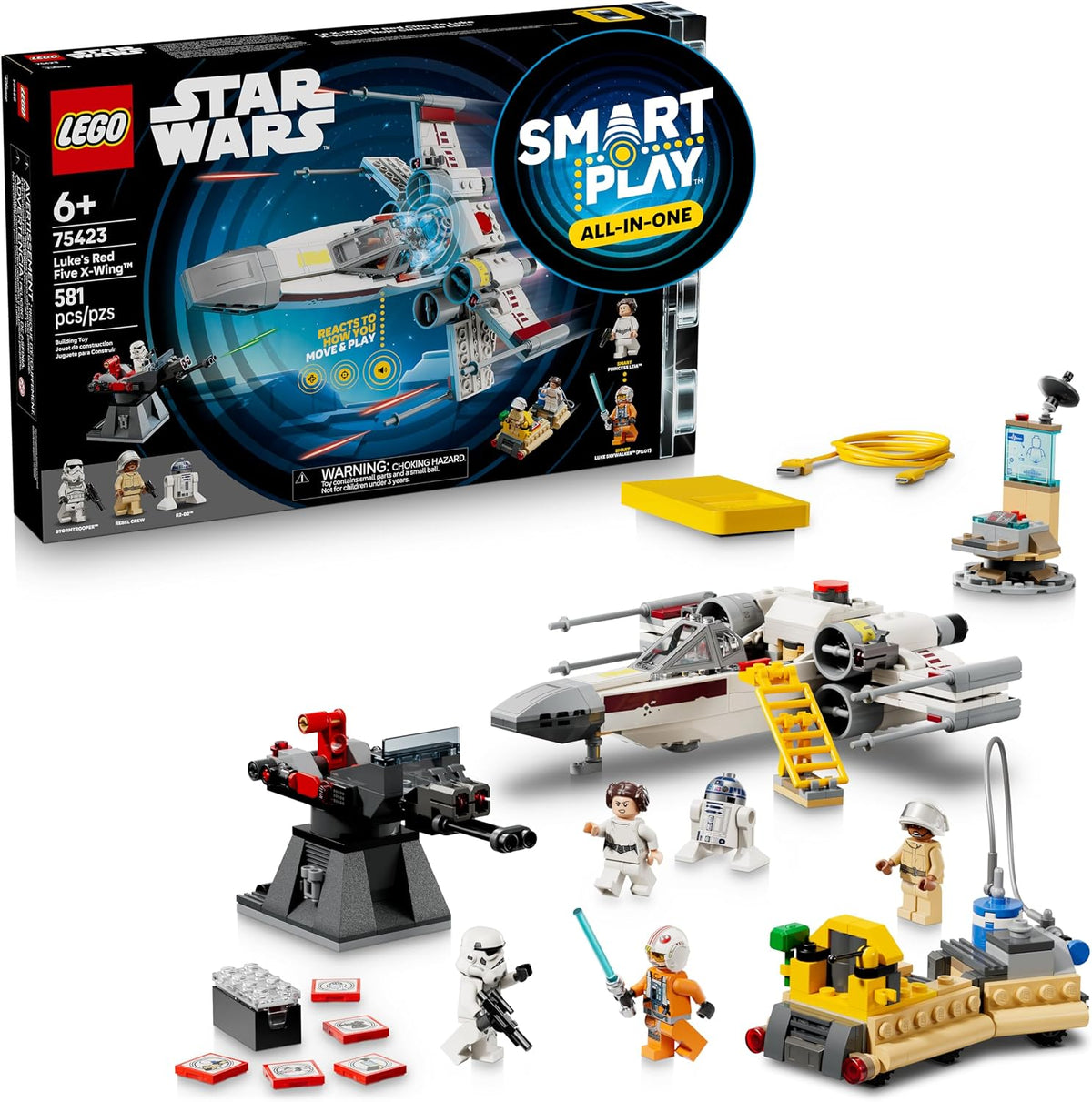 LEGO Star Wars SMART Play: Luke’s Red Five X-Wing 75423