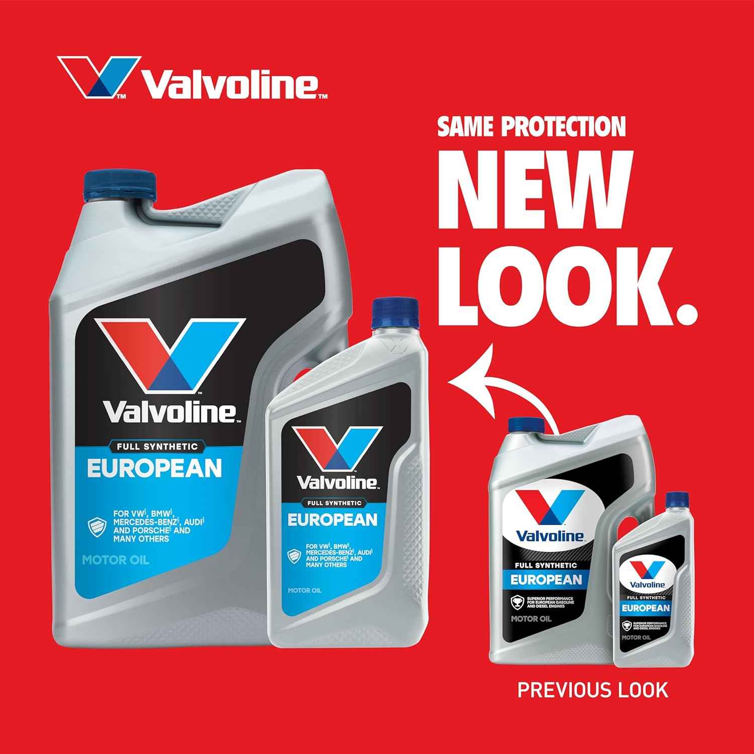 Valvoline European Vehicle Full Synthetic SAE 5W-40 Motor Oil 5 QT