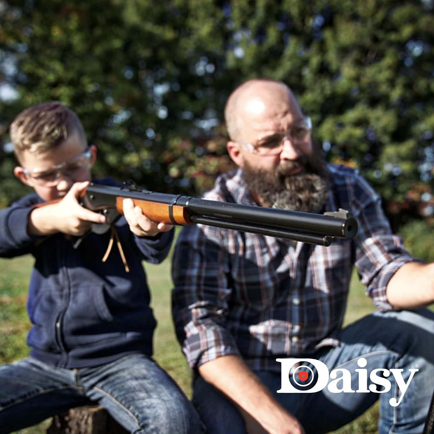 Daisy Red Ryder 1938 .177 BB Rifle- Wood Stock- Lever‑Action