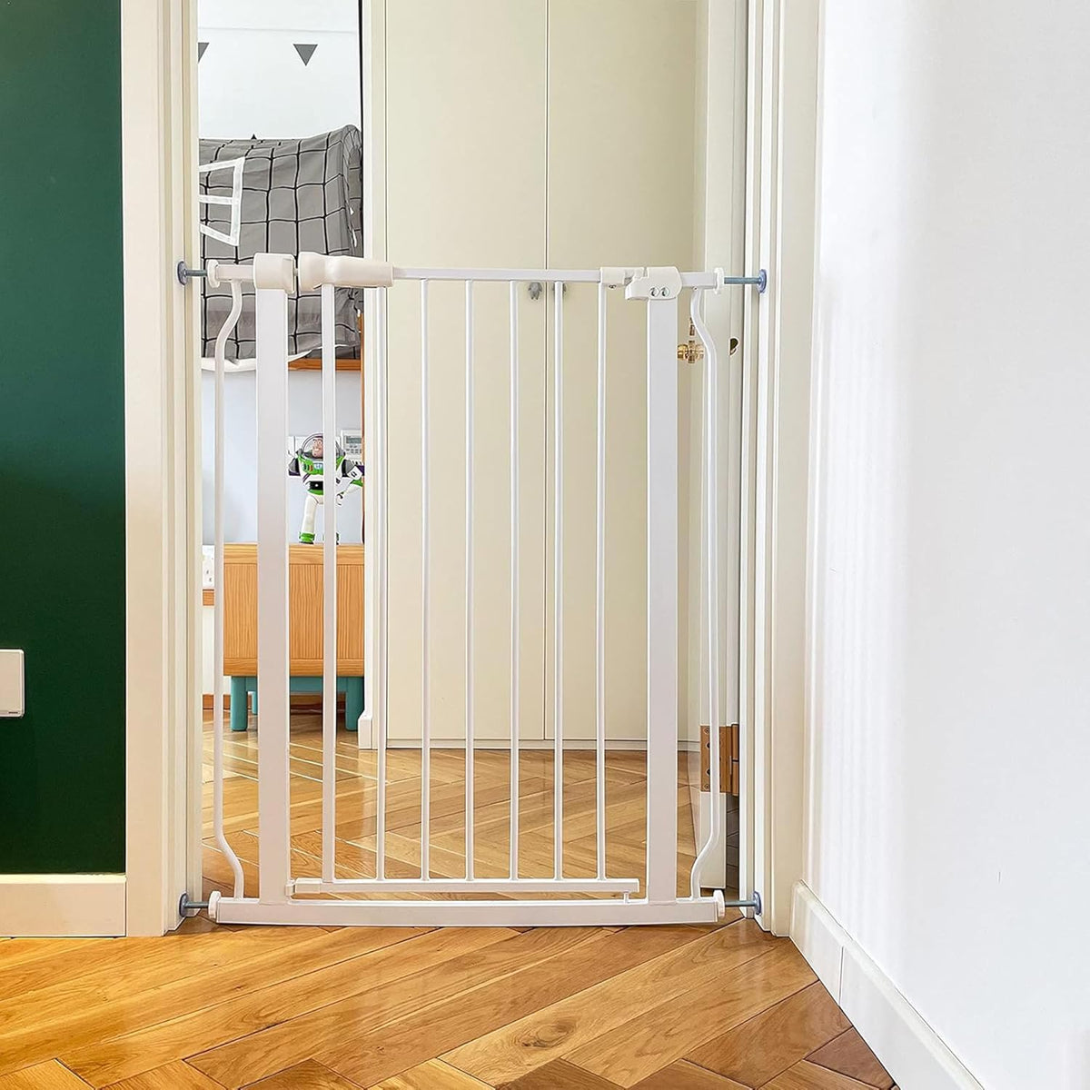 BalanceFrom Easy Walk-Thru Baby Safety Gate, Fits 29.1" to 33.8" Openings