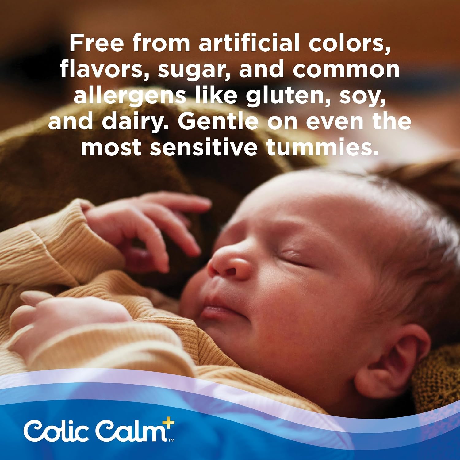 Colic Calm Plus Gripe Water with Extra Support, 2 fl oz (59 mL)