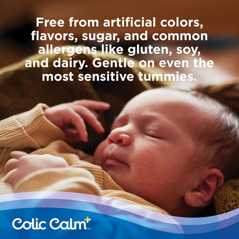 Colic Calm Plus Gripe Water with Extra Support, 2 fl oz (59 mL)