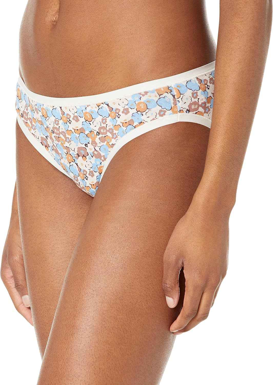 Amazon Essentials Women's Cotton Spandex Bikini Brief Underwear (Available in Plus Size)