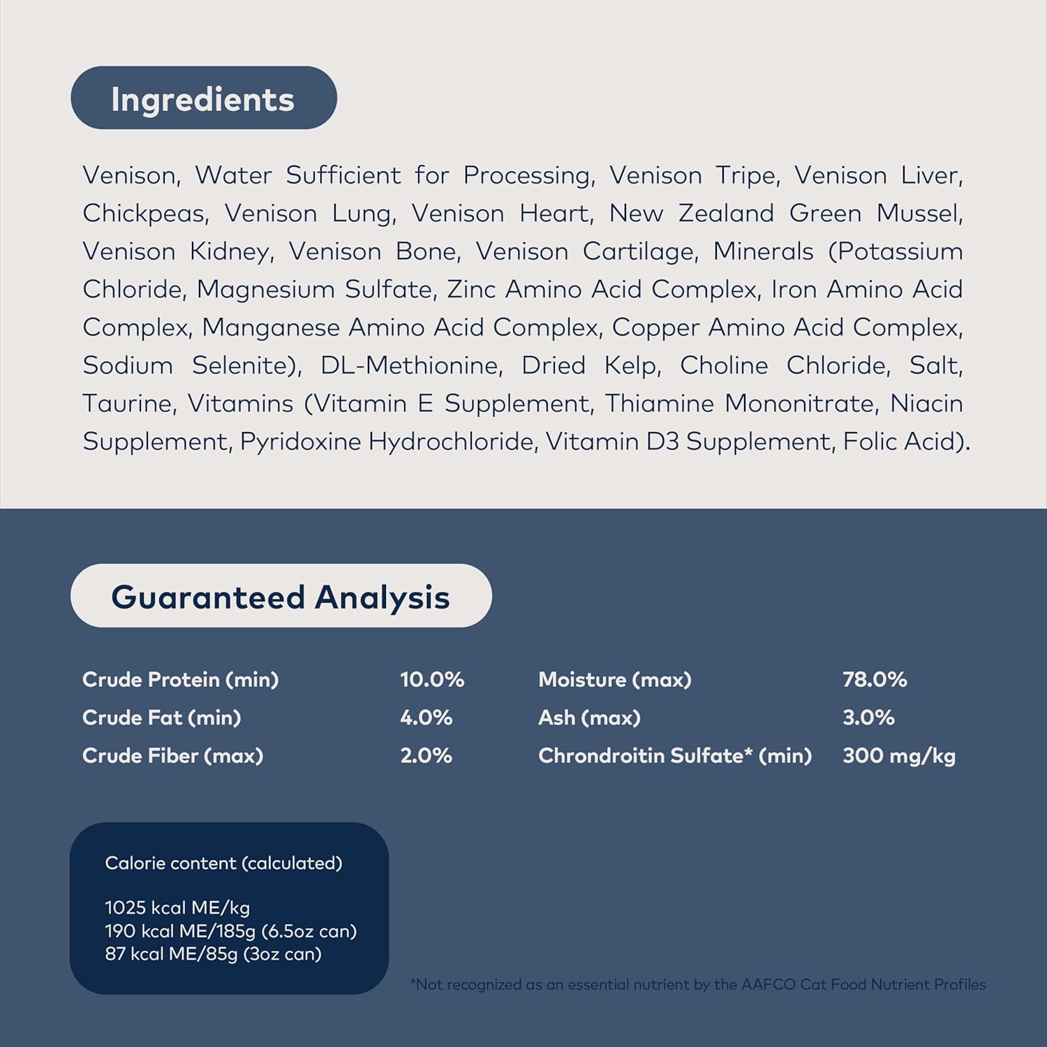 ZIWI Peak Wet Cat Food – All Natural, High Protein, Grain Free, Limited Ingredient, with Superfoods (Venison, Case of 12, 6.5oz Cans)
