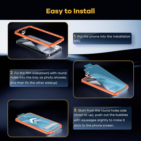 AACL 4-Pack for Samsung Galaxy S25/S24 Screen Protector Film [6.2"]