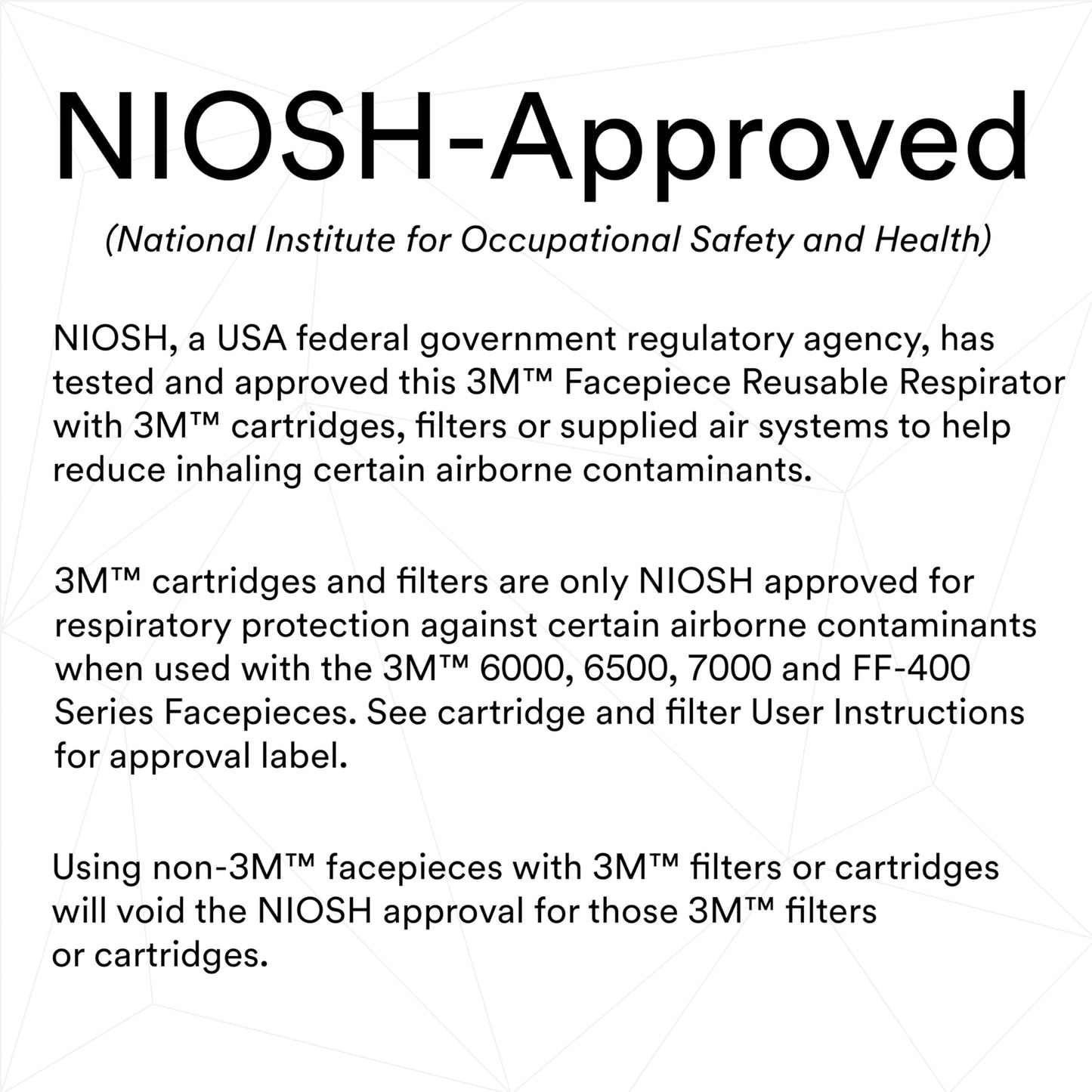 3M Half Facepiece Reusable Respirator 6200, NIOSH, Four-Point Harness, Comfortable Fit, Dual Airline Supplied Air Compatible, Bayonet Connections, Painting, Sanding, Cleaning, Medium