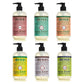 MRS. MEYER'S CLEAN DAY hand soap Scent Variety Pack, Rosemary + Basil + Geranium + Honeysuckle + Lavender + Lemon Verbena