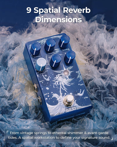 Limbo Reverb Guitar Effects Pedal