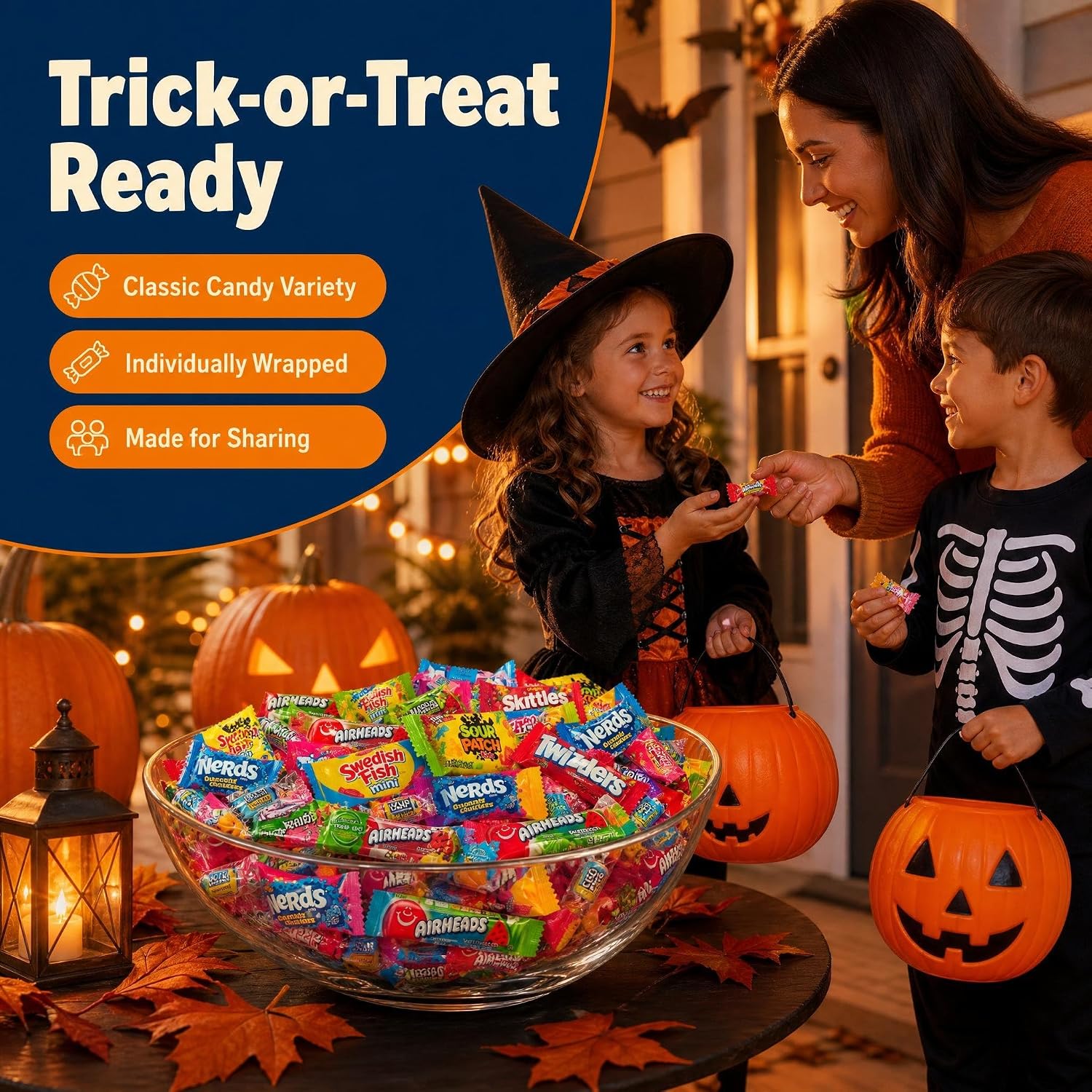 Bulk Candy Variety Pack - 2 lb Candy - CandyBulk Individually Wrapped Candies - Candies - Pinata Filler Stuffers - PinataCandy Stuffers - CandyParty Favors - July 4th