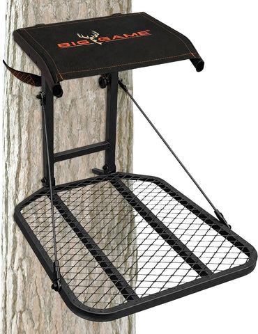 BIG GAME Captain 1-Person Hang-On Treestand with Flex-Tek Seat