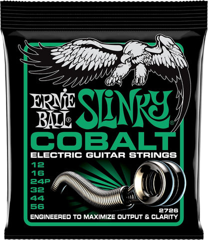 Ernie Ball Super Slinky Cobalt Electric Guitar Strings, 9-42 Gauge (P02723)