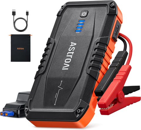 AstroAI S8 Car Battery Jump Starter 1500A - Portable 12V Lithium Jump Box