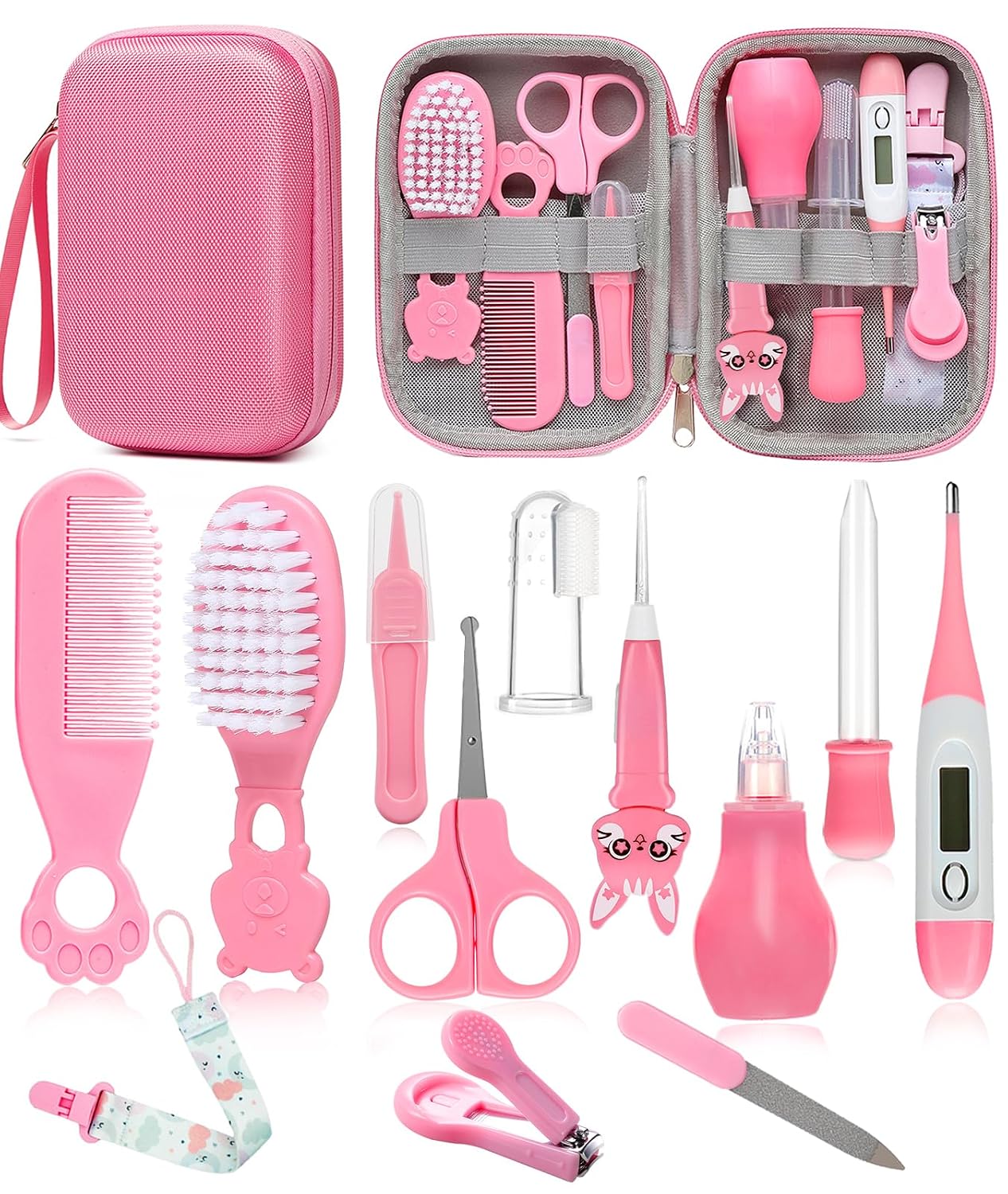 YASEW Baby Grooming Kit, Storage Bag, Newborn Essentials, Baby Shower Gift