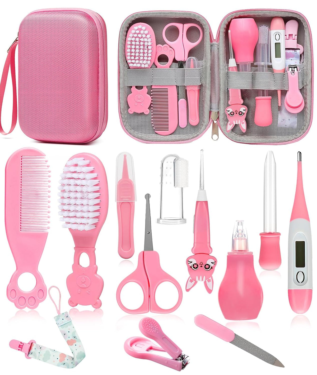 YASEW Baby Grooming Kit, Storage Bag, Newborn Essentials, Baby Shower Gift