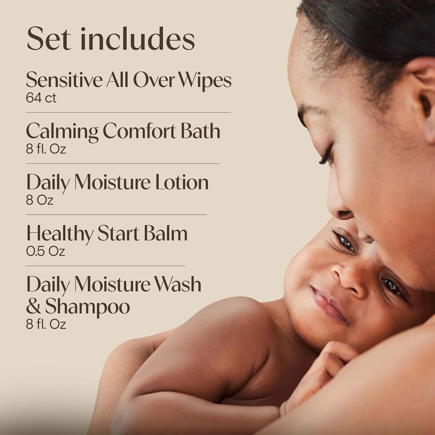 Aveeno Baby Welcome Little One Gift Set, Baby Essentials Set, 5 Items