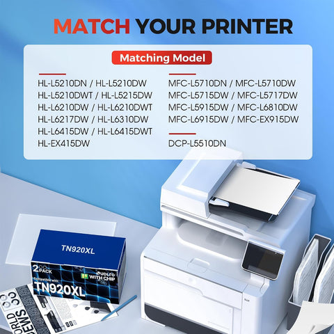 TN920XL Toner for Brother Printer Compatible for Brother TN920 TN920XL
