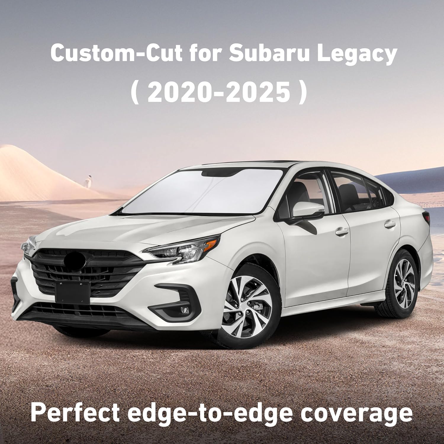 EcoNour Windshield Sunshade Compatible for Subaru Legacy 2020-2024 2025