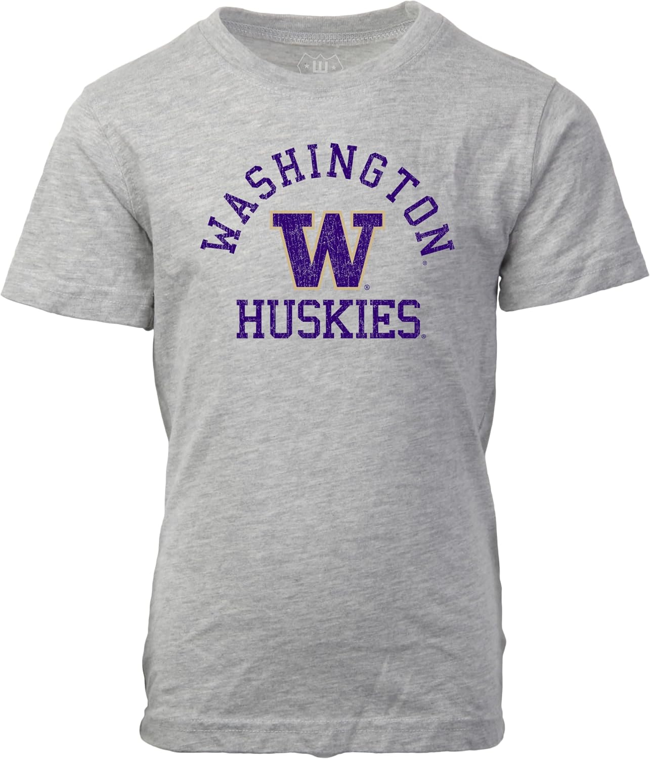 Wes and Willy NCAA Kids Short Sleeve Organic Cotton Tee Shirt