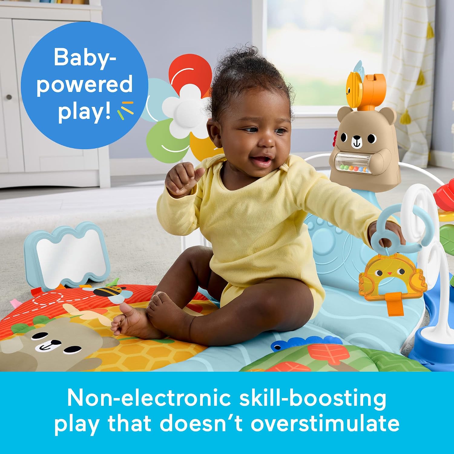 Fisher-Price 3-in-1 Kick & Sway Gym