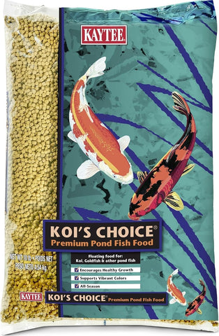 Kaytee Koi's Choice Floating Fish Food for Koi, Goldfish & Pond Fish