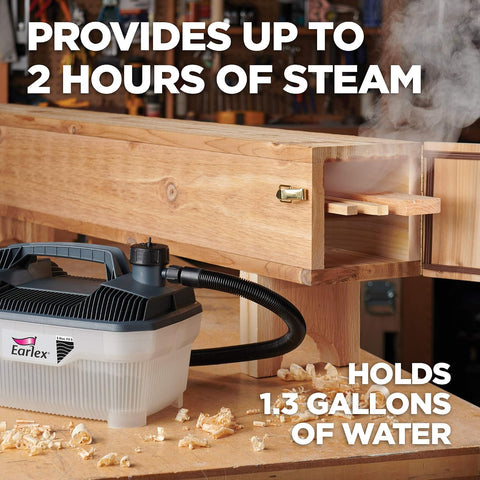 Earlex Steam Generator for Wood Bending with 12-Foot Hose