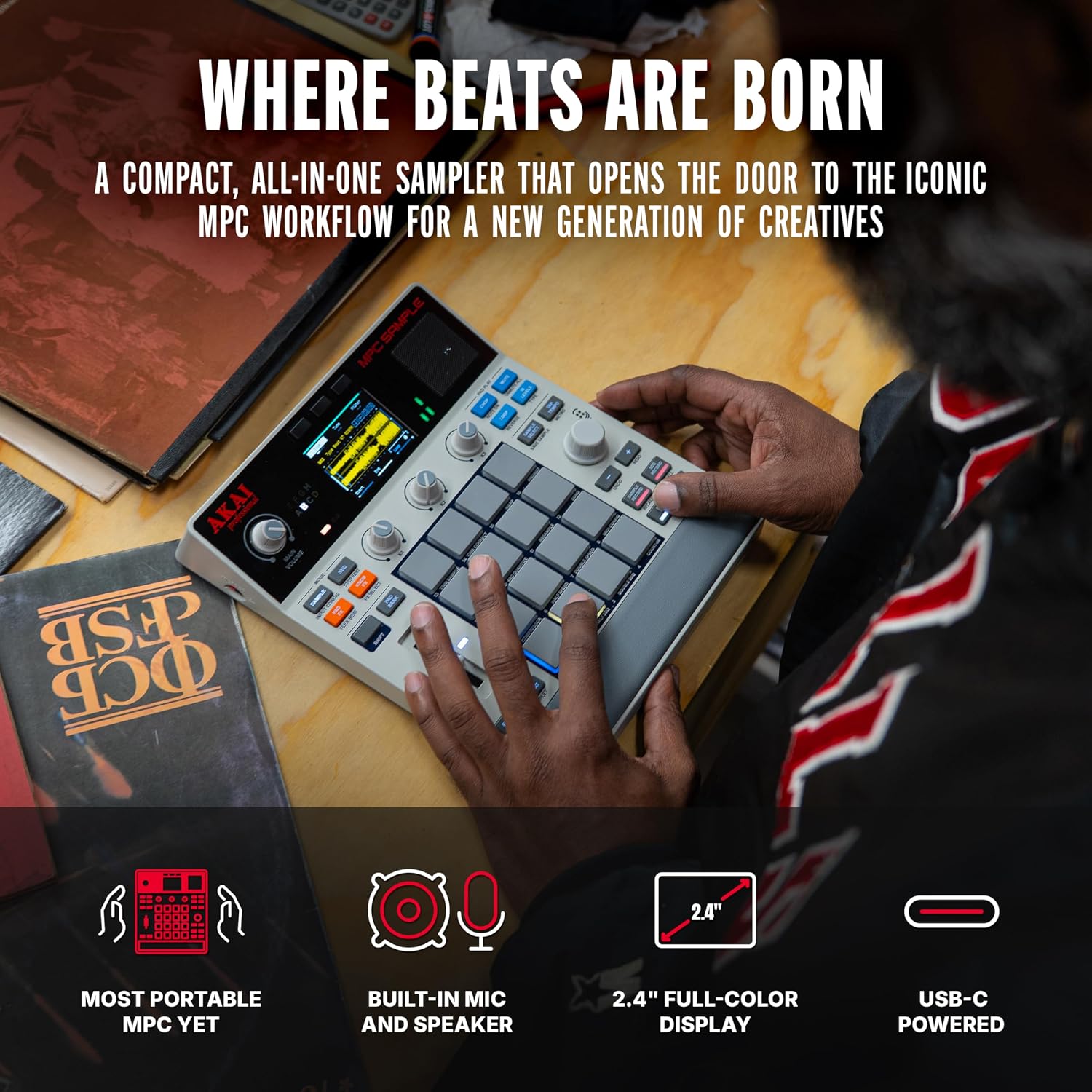 Akai Professional MPC Sample Portable Sampler