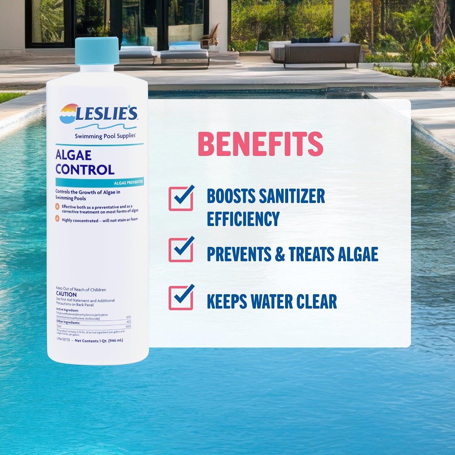 Leslie's Algae Preventative - 1 Gallon
