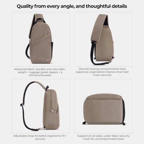 Travelon Anti-Theft Classic Sling Bag
