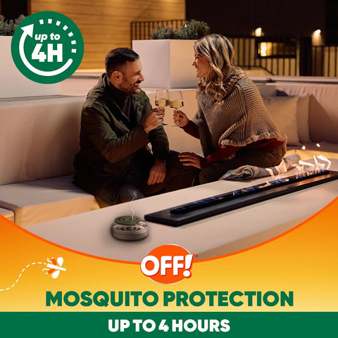 OFF! Backyard Mosquito Repellent Coil Refills, Perfect for Outdoor Patios Country Fresh Scent, 6 Count (Pack of 2)
