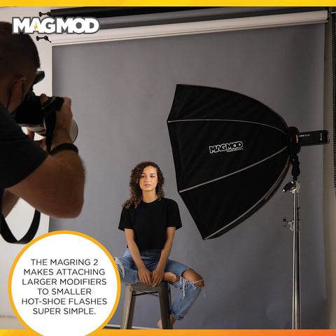 MagMod MagRing 2 Softbox Mount, Photography Lighting MagBox Accessory Base