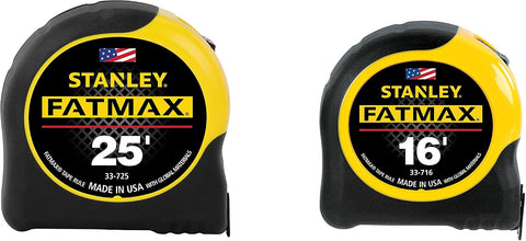Stanley FMHT74038A FatMax 25 Foot Tape Measure 2PK