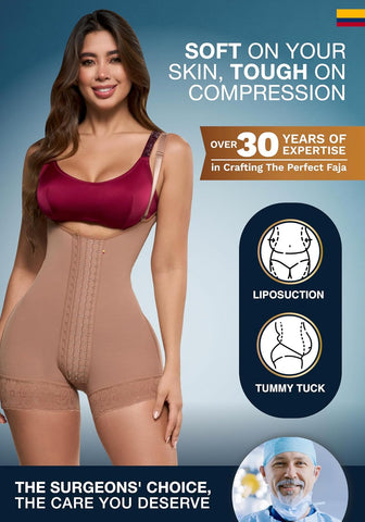 Sonryse Stage 2 faja Tummy Tuck Compression Garment | Faja Body Shaper Shapewear for Women | Fajas Colombianas Moldeadoras
