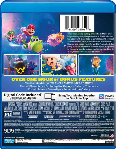 The Super Mario Galaxy Movie (Blu-ray + Digital)