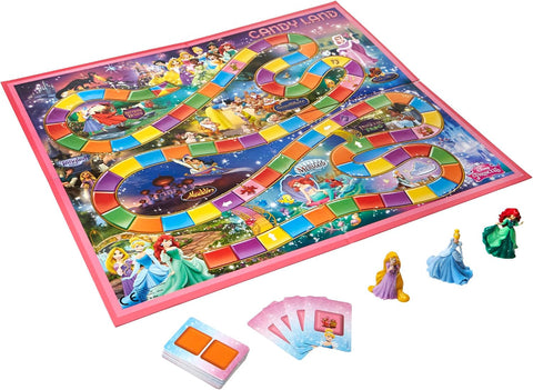 Hasbro Gaming Candy Land Disney Princess Edition Board Game, Preschool Games for 2 to 3 Players, Easter Gifts for Boys and Girls, Family Games for Kids Ages 3 and Up (Amazon Exclusive)
