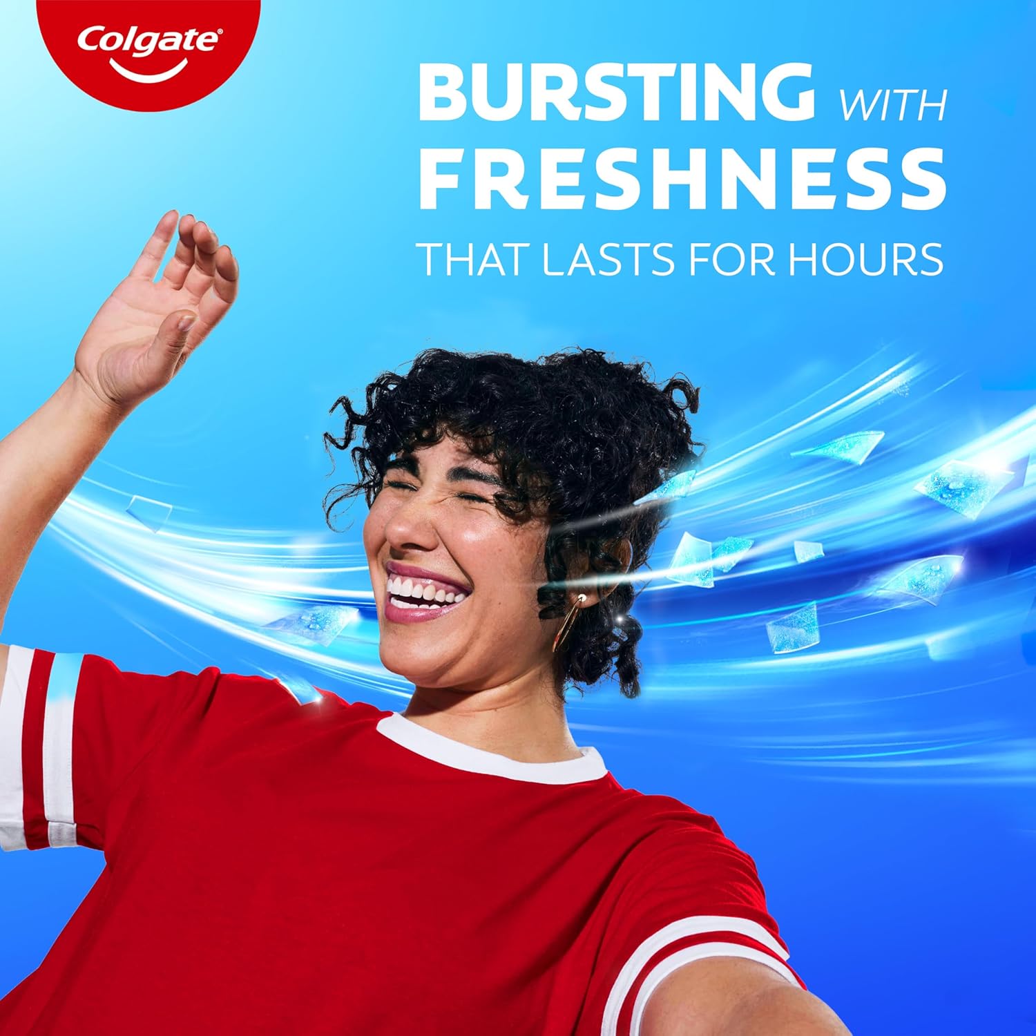 Colgate MaxFresh Fluoride Toothpaste, Clean Mint, 4 Pack, 6.3 oz