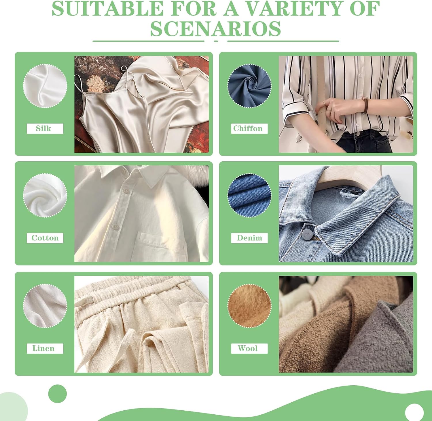 Medium Weight Fusible Interfacing for Sewing Iron On Interfacing
