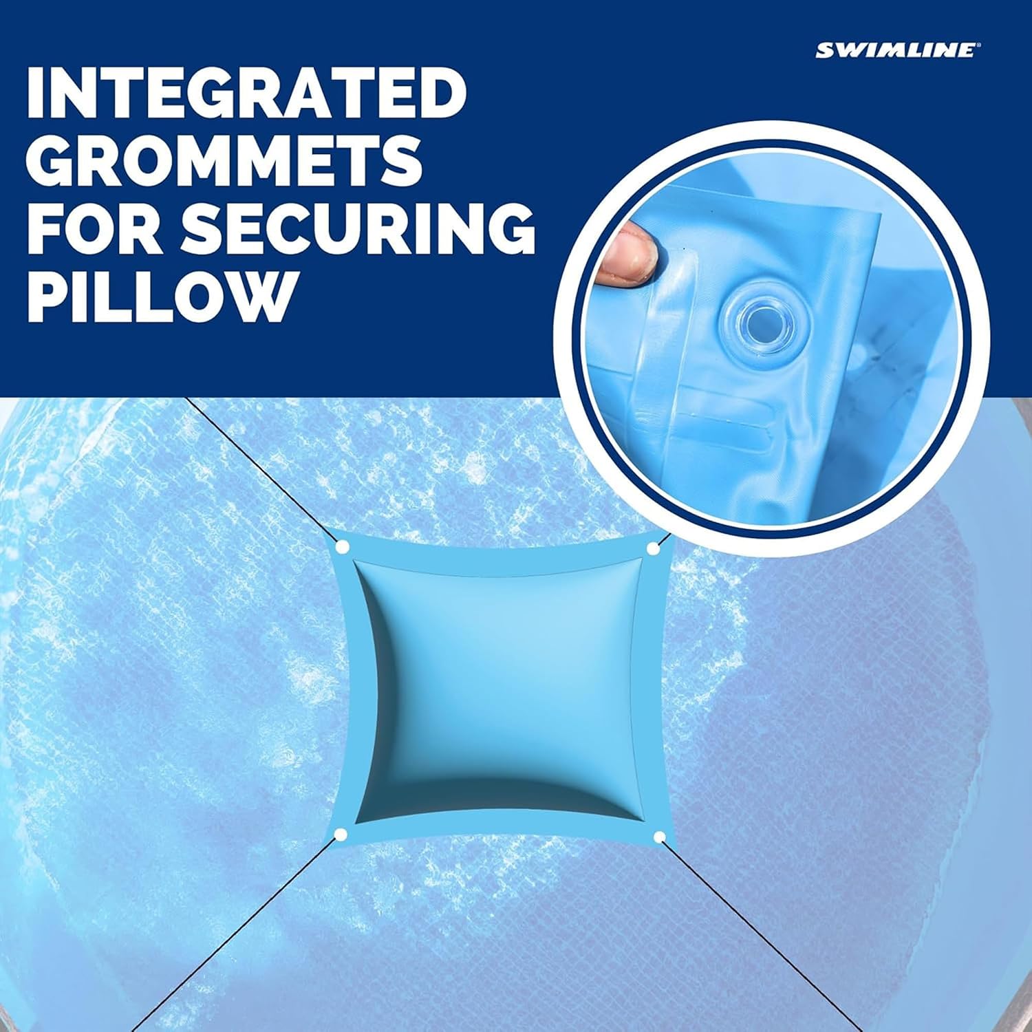 SWIMLINE | Above Ground Pool Winter Cover Air Pillow | 4 x 8 ft Cushion