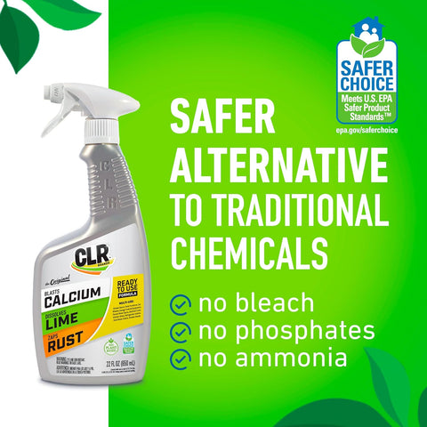 CLR Brands Lime & Rust Remover 22 oz. Spray Bottle,