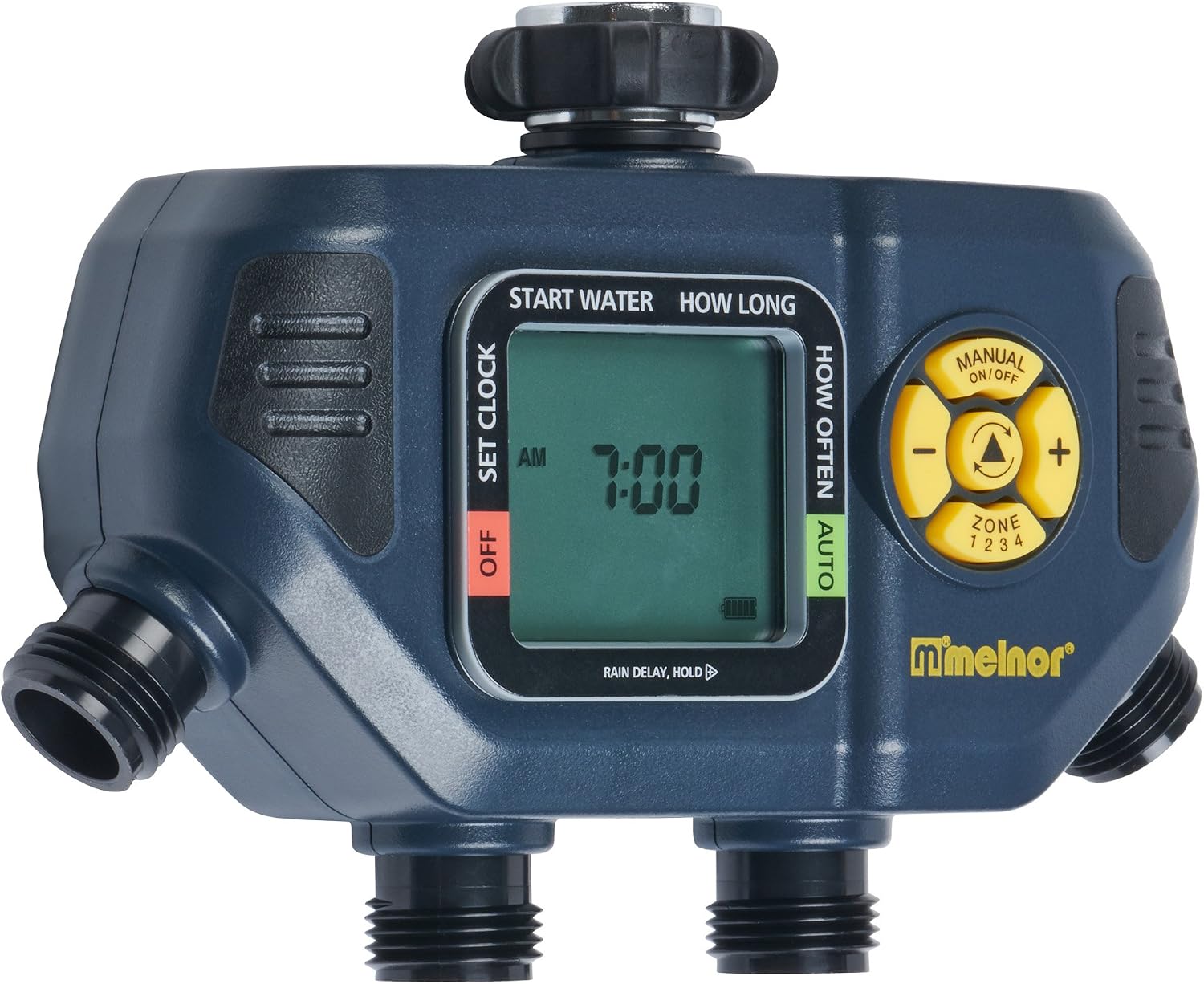 Melnor AquaTimer™ 4-Zone Programmable Digital Timer: Independent Zones