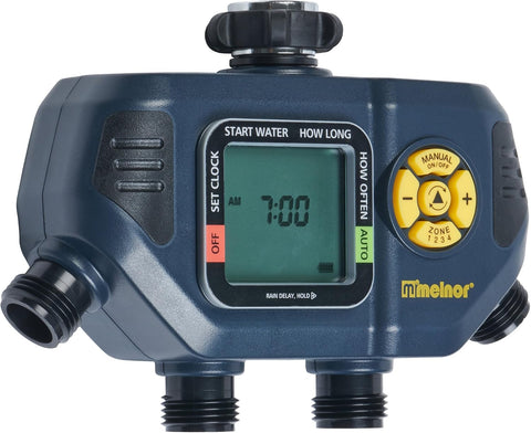 Melnor AquaTimer™ 4-Zone Programmable Digital Timer: Independent Zones