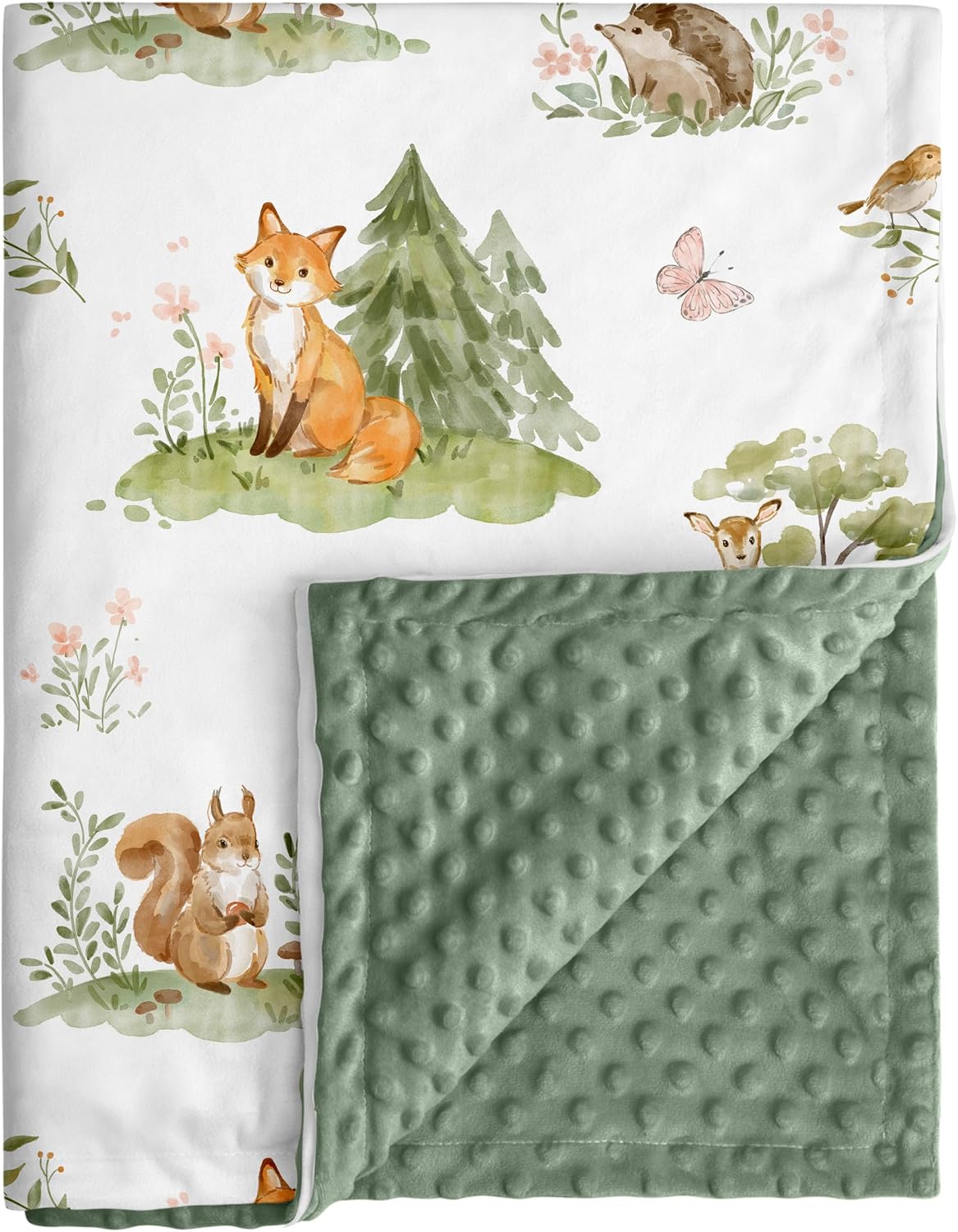 Fleece Baby Blankets for Girls & Boys, Infant Toddler Blanket