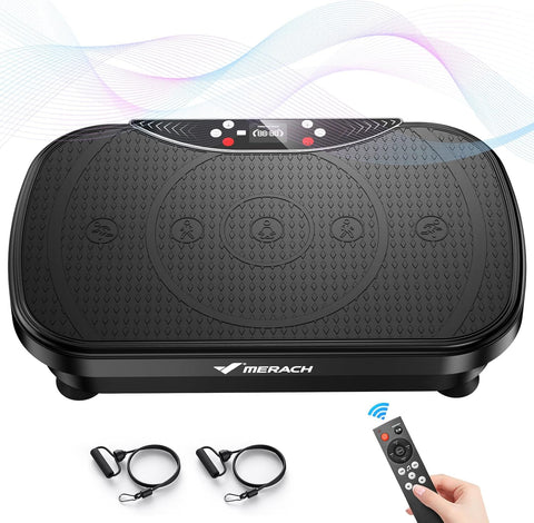Merach V28 Vibration Plate Exercise Machine with 99 Speeds & Bluetooth