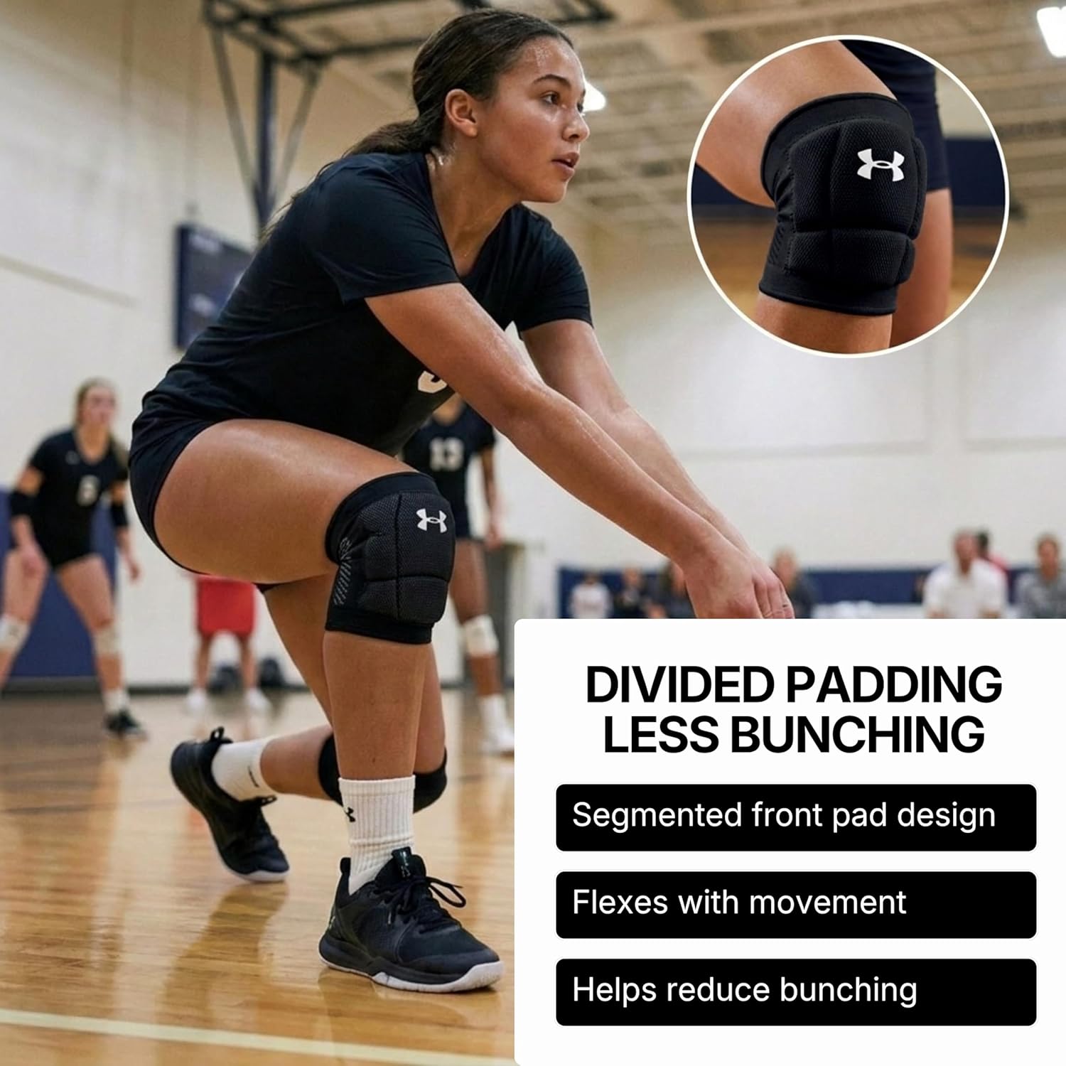 Under Armour Volleyball Knee Pads, Set of 2