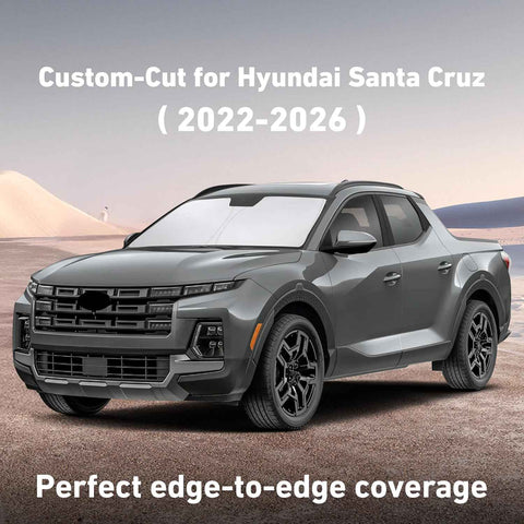 EcoNour Windshield Sunshade Compatible for Hyundai Santa Cruz 2022-2026