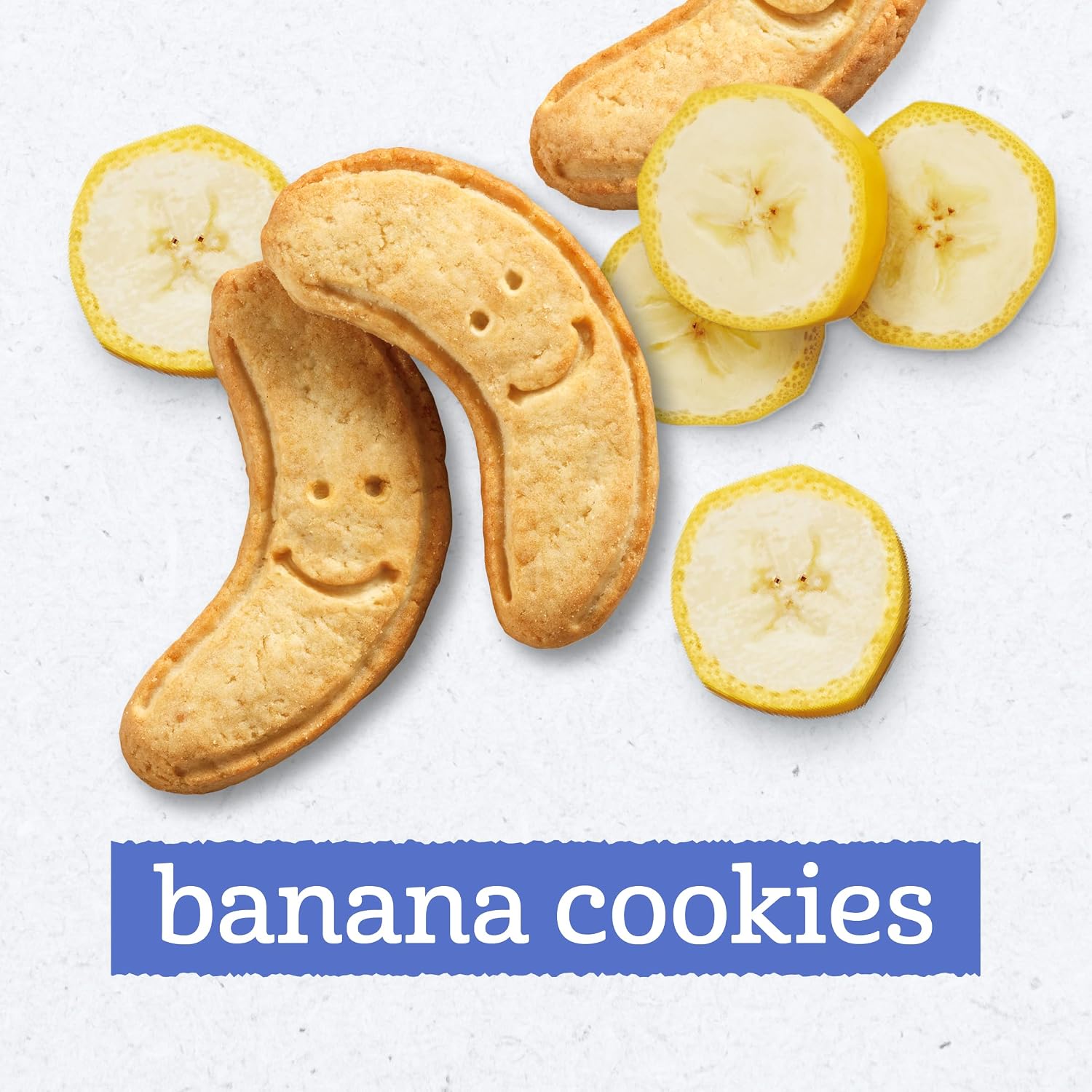 Gerber Toddler Banana Cookies Snack, 5 Oz, 4 Pack