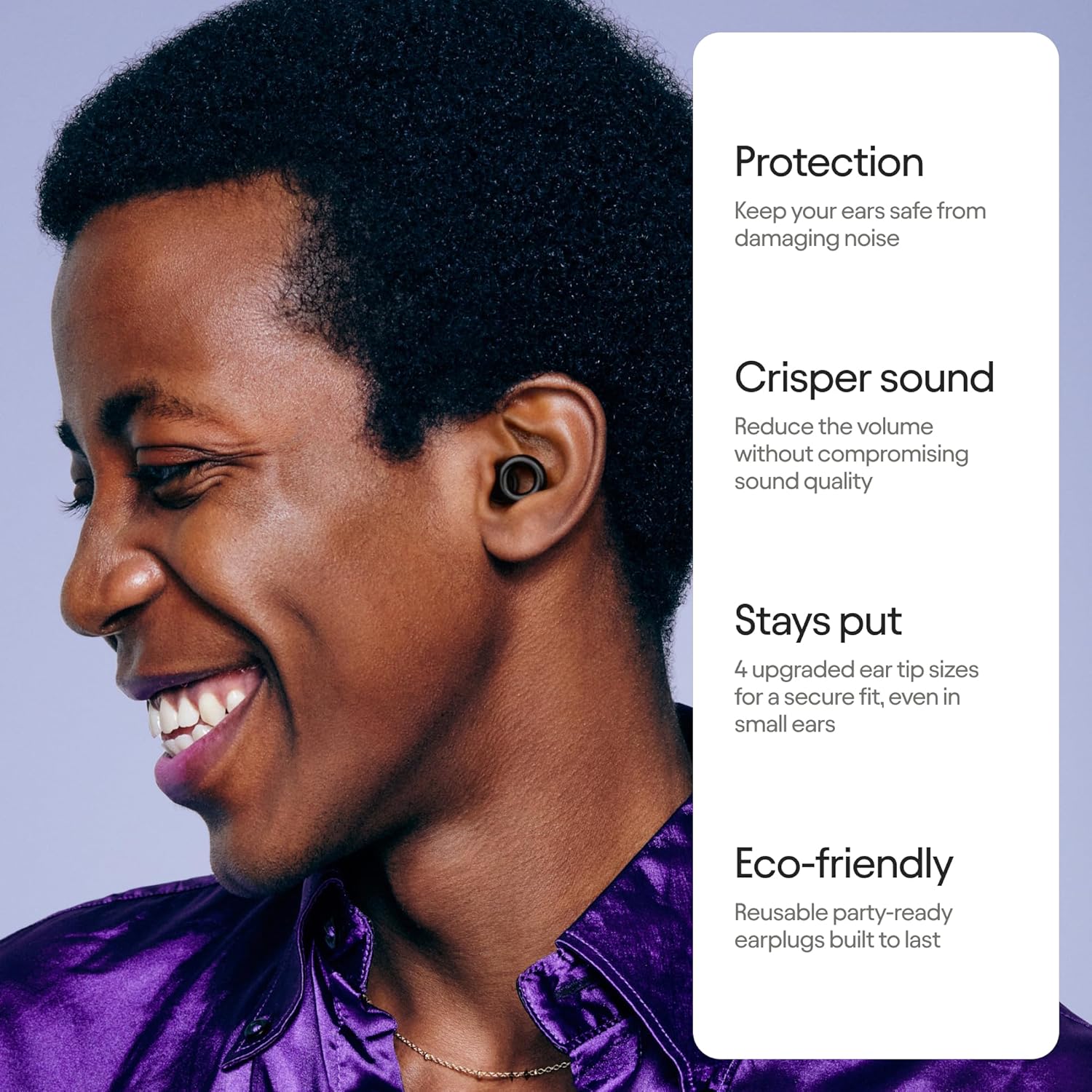 Loop Experience 2 Ear Plugs - Stylish Certified Hearing Protection